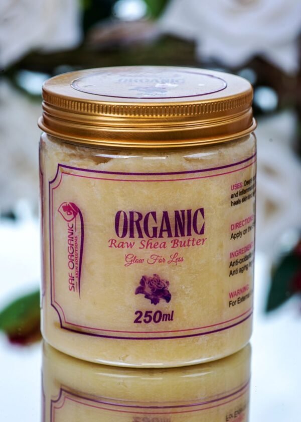 250ml Organic Raw Shea butter